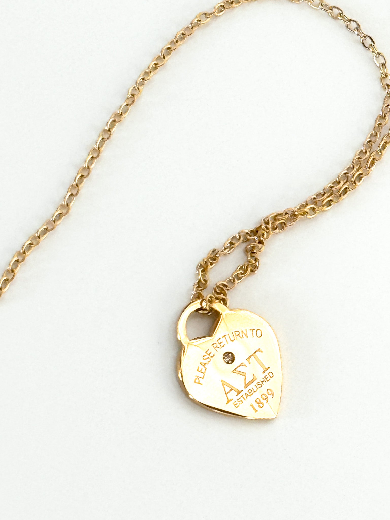 Please Return Sorority Necklace