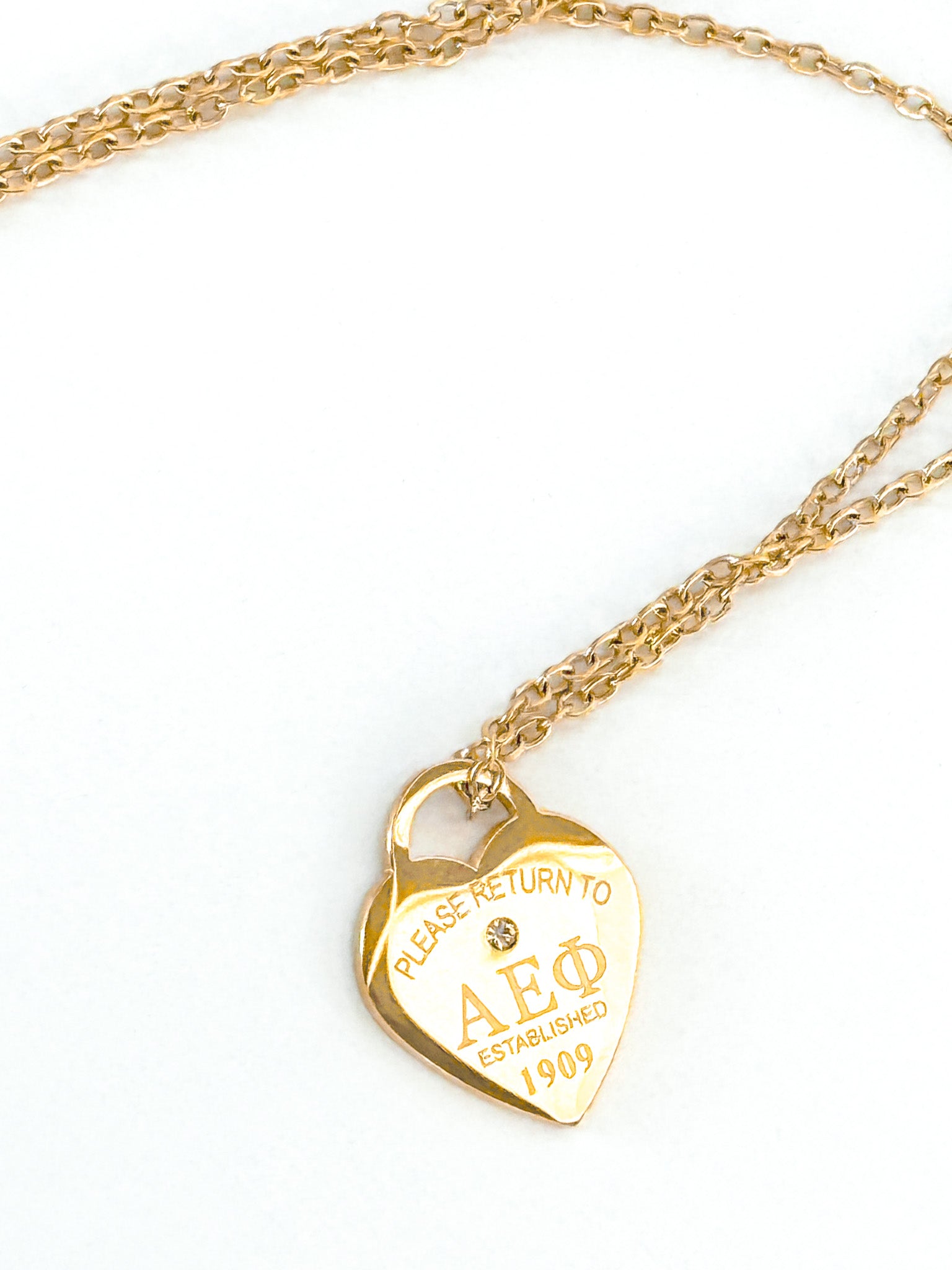 Please Return Sorority Necklace