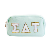 Chenille Sorority Cosmetic Bag