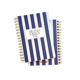 Sigma Delta Tau Stripe Sorority Notebook