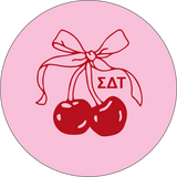 Sigma Delta Tau Mon Cheri Sorority Button