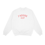 Sigma Delta Tau J'Adore Sorority Crewneck Sweatshirt