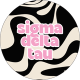 Sigma Delta Tau Deja Vu Sorority Button