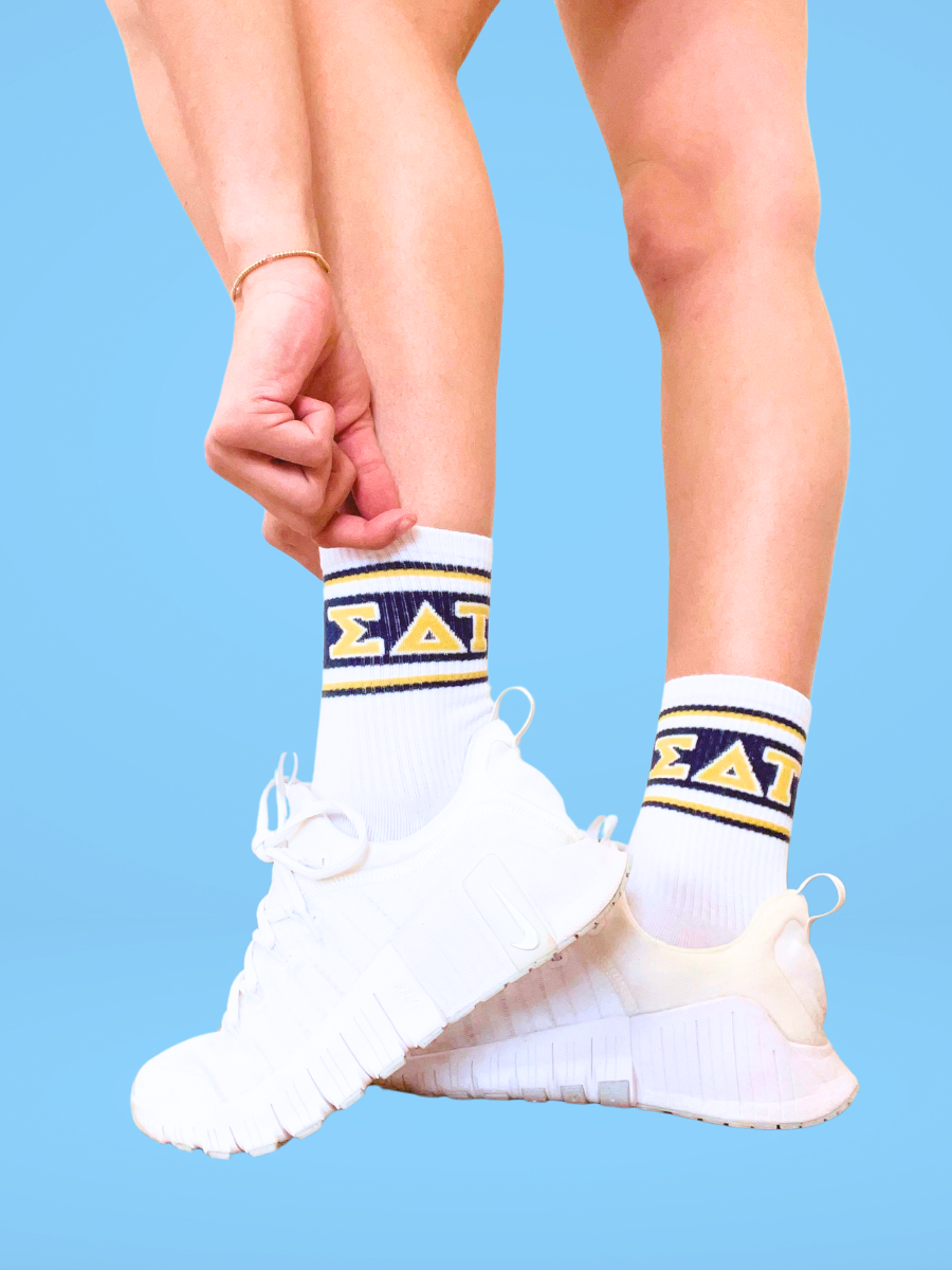 Sigma Delta Tau Socks