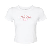 Sigma Delta Tau J'Adore Sorority Baby Tee