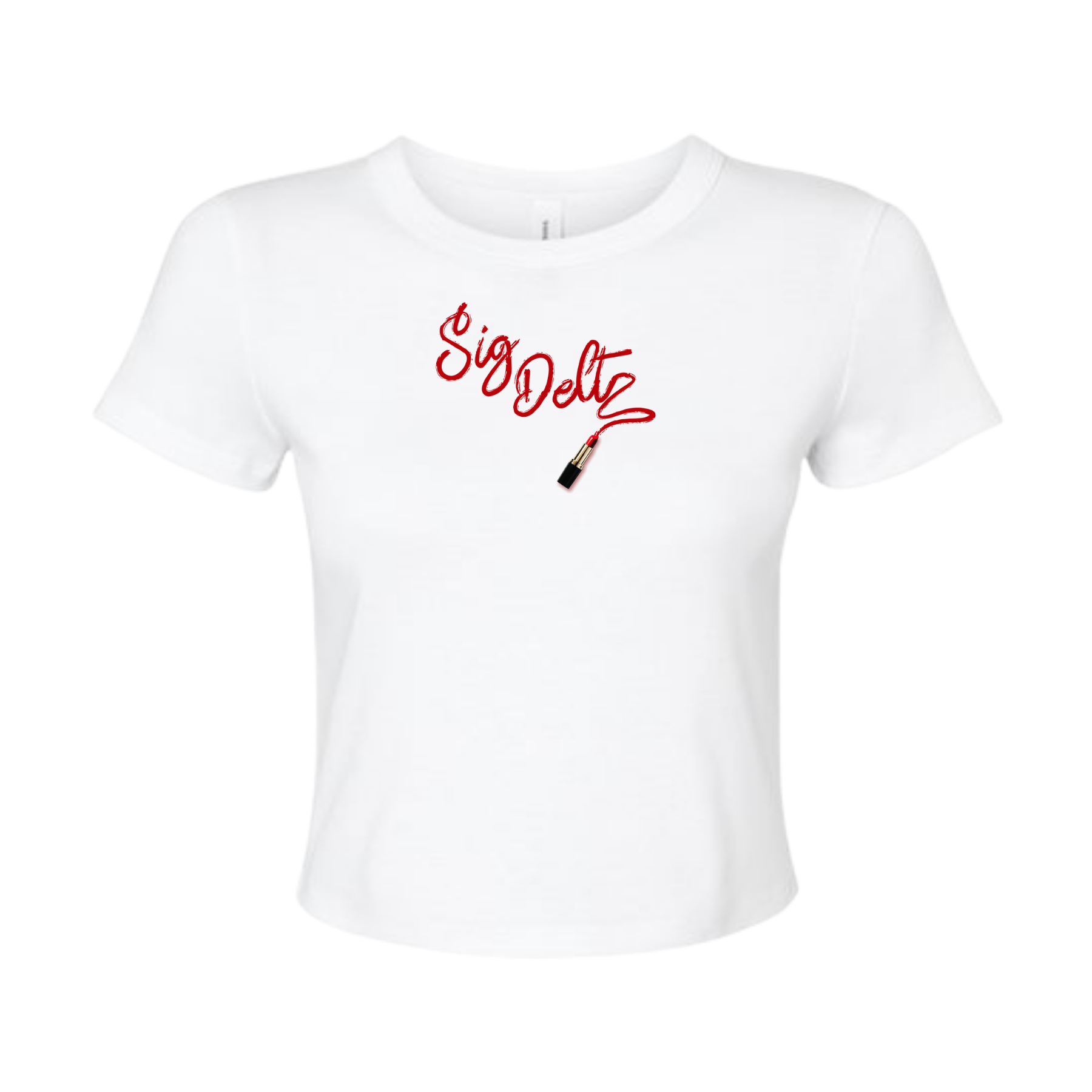 Sigma Delta Tau Flirty Sorority Baby Tee