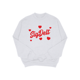Sigma Delta Tau Sweetie Sorority Crewneck Sweatshirt