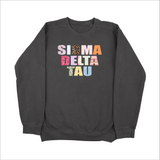 Sigma Delta Tau Scrapbook Sorority Sweatshirt