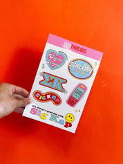 Sigma Kappa Sorority Y2K Sticker Sheet