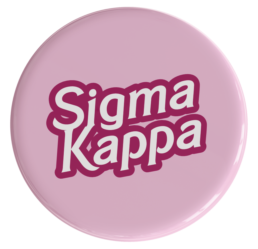 Sigma Kappa Dreamhouse Sorority Button