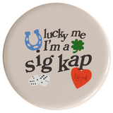 Sigma Kappa Lucky Sorority Button