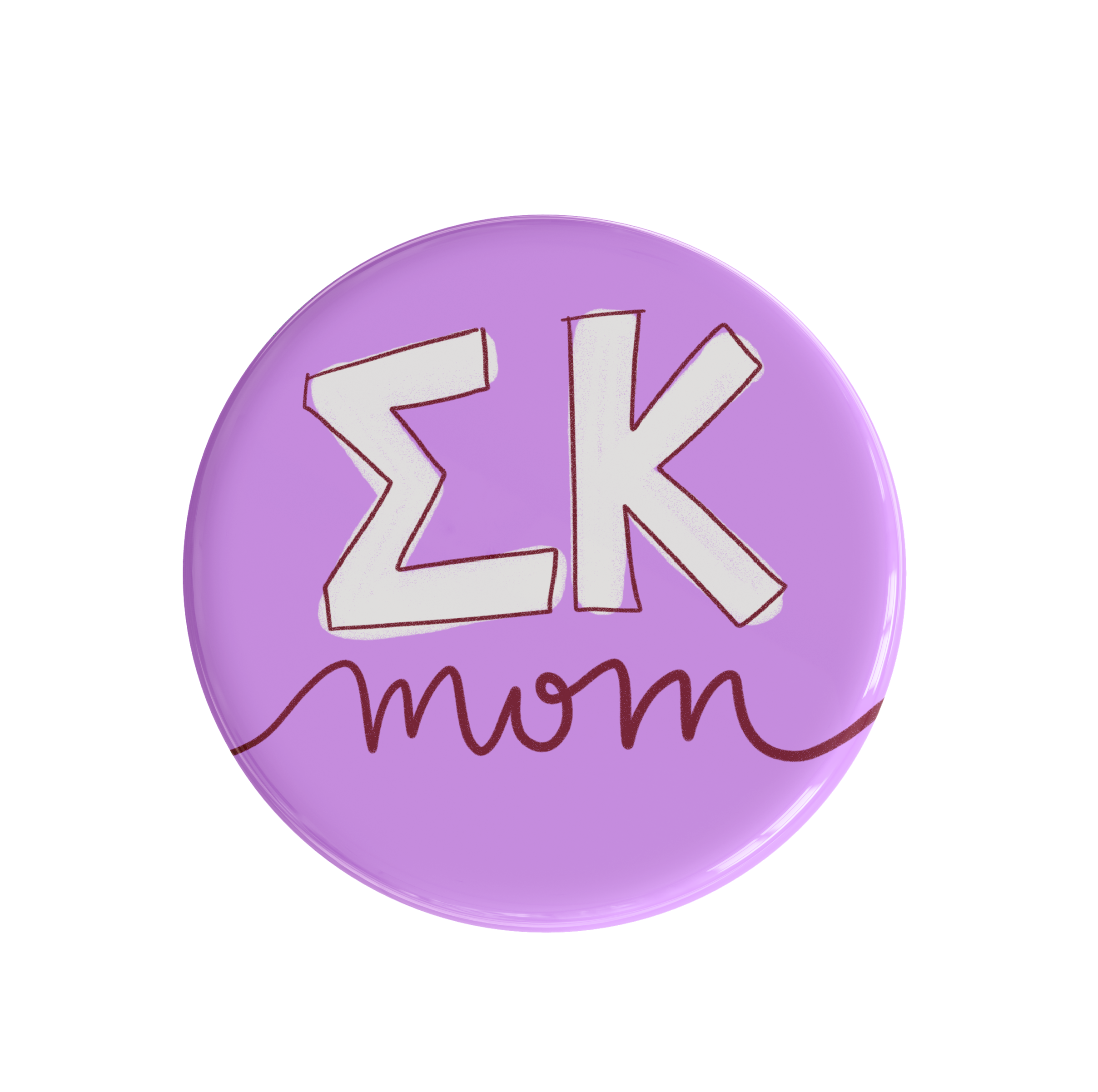Classic Sorority Mom Gameday Button (Includes One)