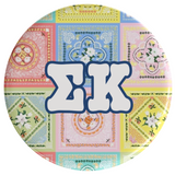 Sigma Kappa Summer Days Sorority Button