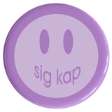 Sigma Kappa Smile Sorority Button