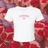 Sigma Kappa J'Adore Sorority Baby Tee