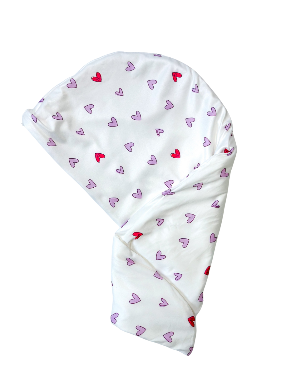 Sigma Kappa Love Letters Sorority Towel Hair Wrap