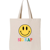Sigma Kappa All Smiles Sorority Tote