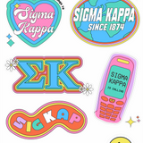 Sorority Y2K Sticker Sheet