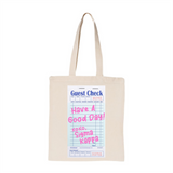 Sigma Kappa Guest Check Sorority Tote