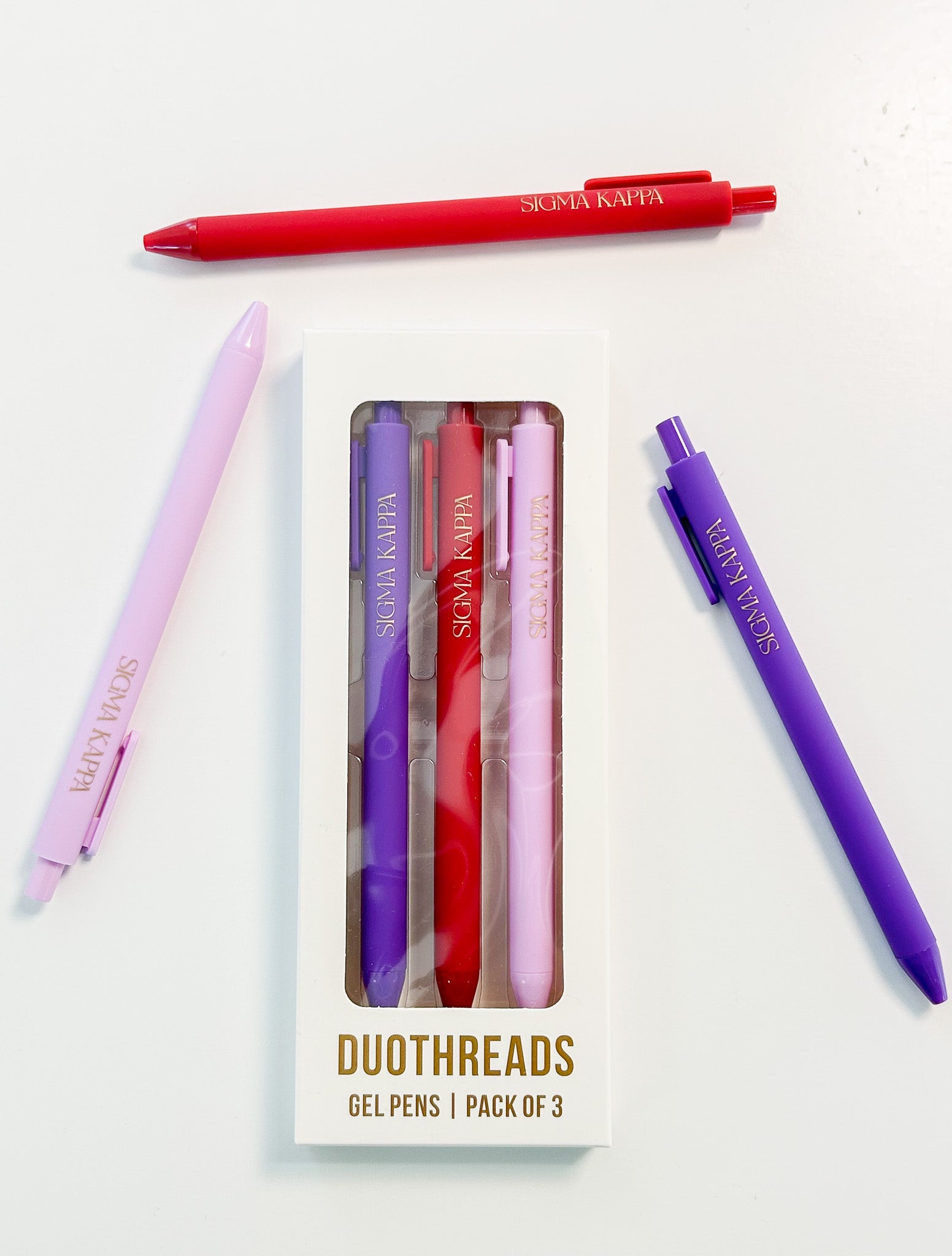 Sigma Kappa Lettered Luxe Sorority Pens