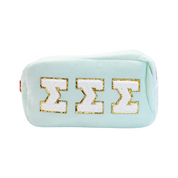 Chenille Sorority Cosmetic Bag