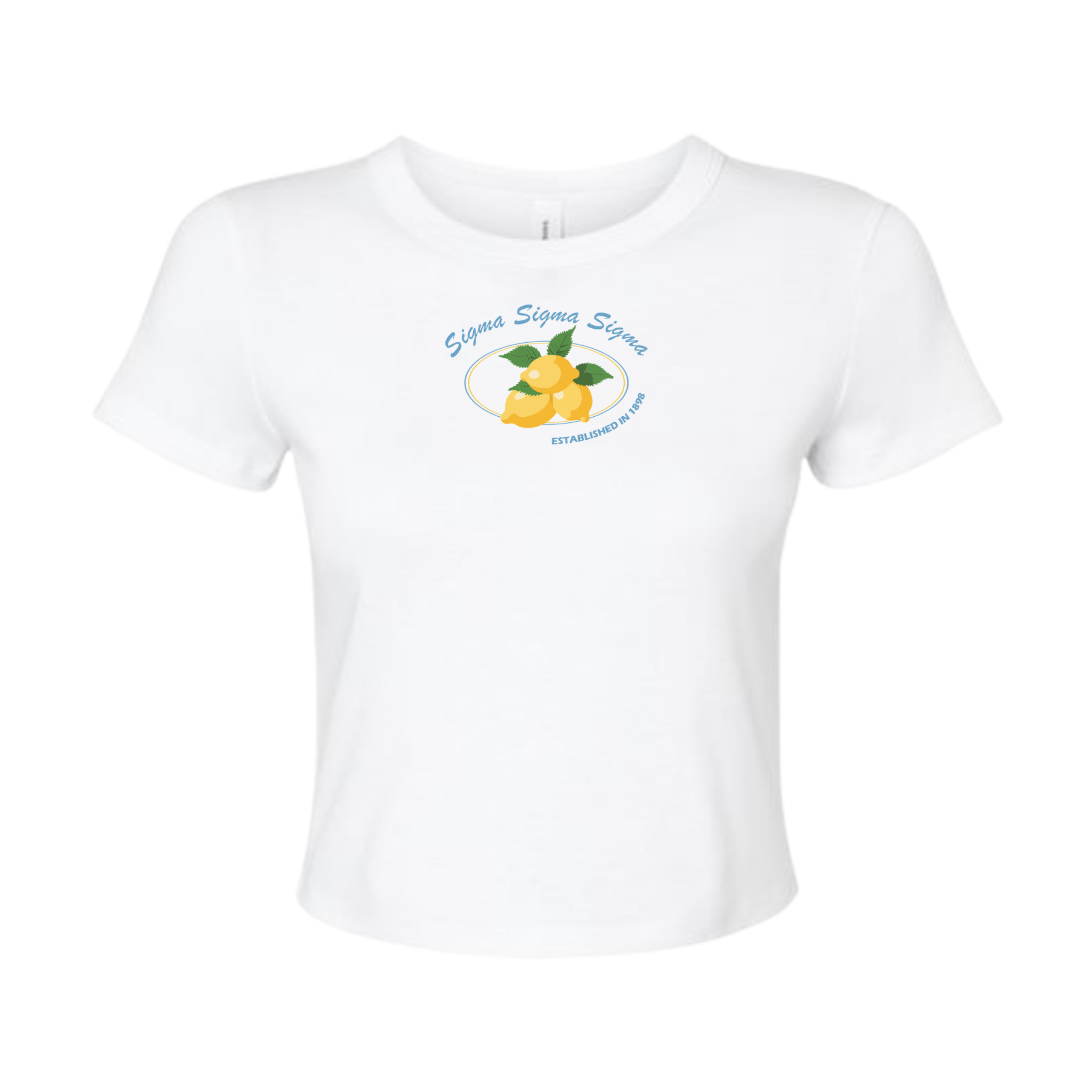 Sigma Sigma Sigma Sorority Main Squeeze Baby Tee