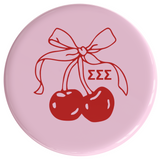 Sigma Sigma Sigma Mon Cheri Sorority Button