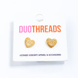 Sorority Heart Earrings