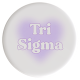 Sigma Sigma Sigma Big Heart Sorority Button