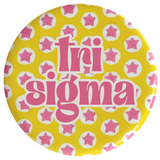 Sigma Sigma Sigma Starlight Sorority Button