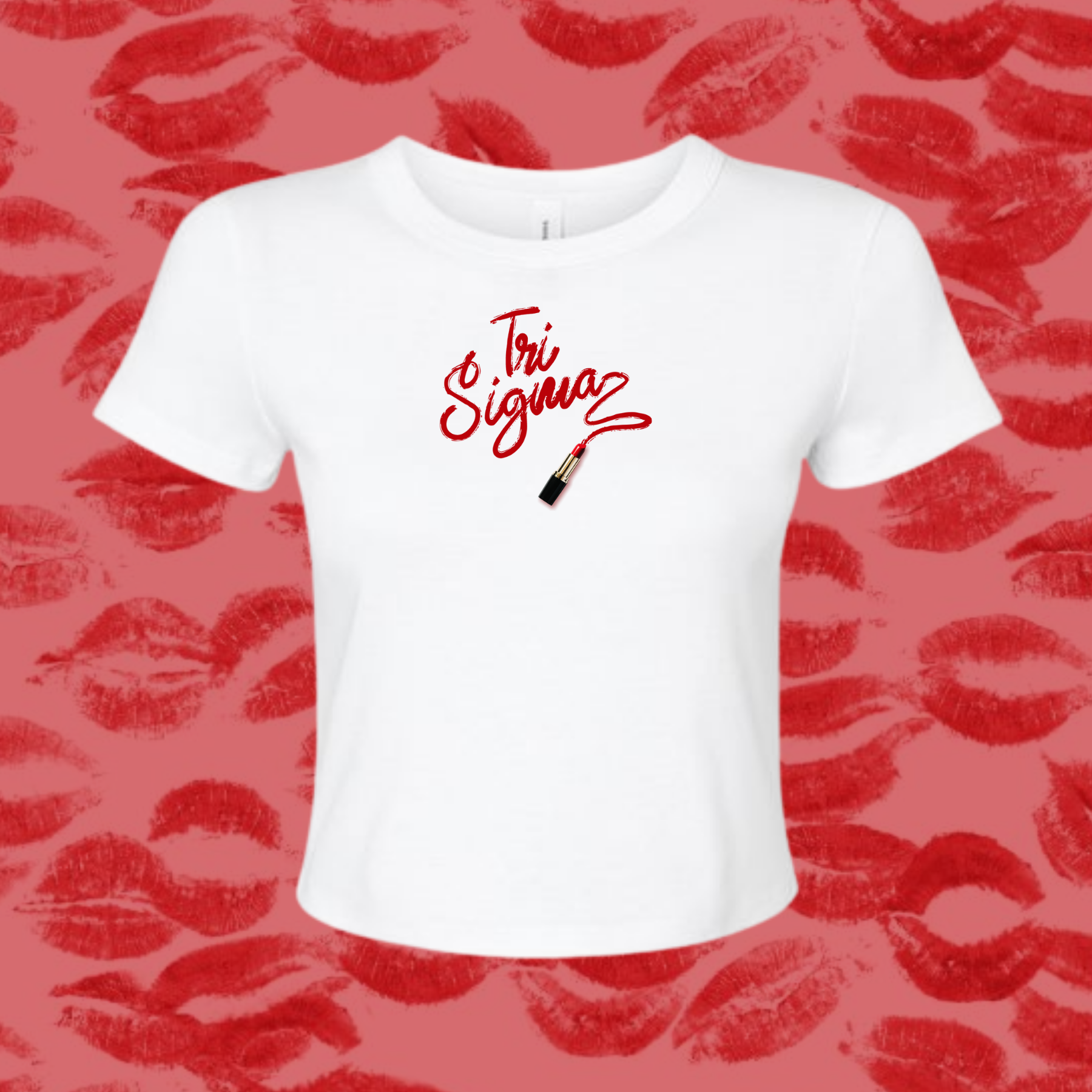 Sigma Sigma Sigma Flirty Sorority Baby Tee