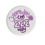 Sigma Sigma Sigma Gameday Way Button