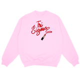 Sigma Sigma Sigma Flirty Sorority Crewneck Sweatshirt