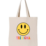 Sigma Sigma Sigma All Smiles Sorority Tote