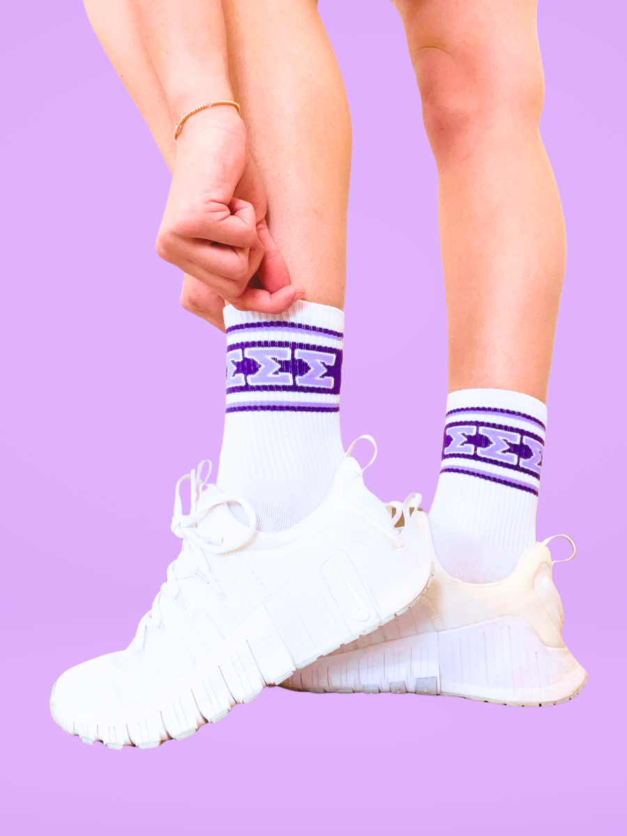 Sigma Sigma Sigma Socks