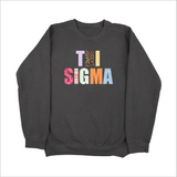 Sigma Sigma Sigma Scrapbook Sorority Sweatshirt