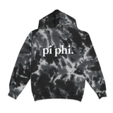Abbie Black Tie Dye Sorority Sweatshirt