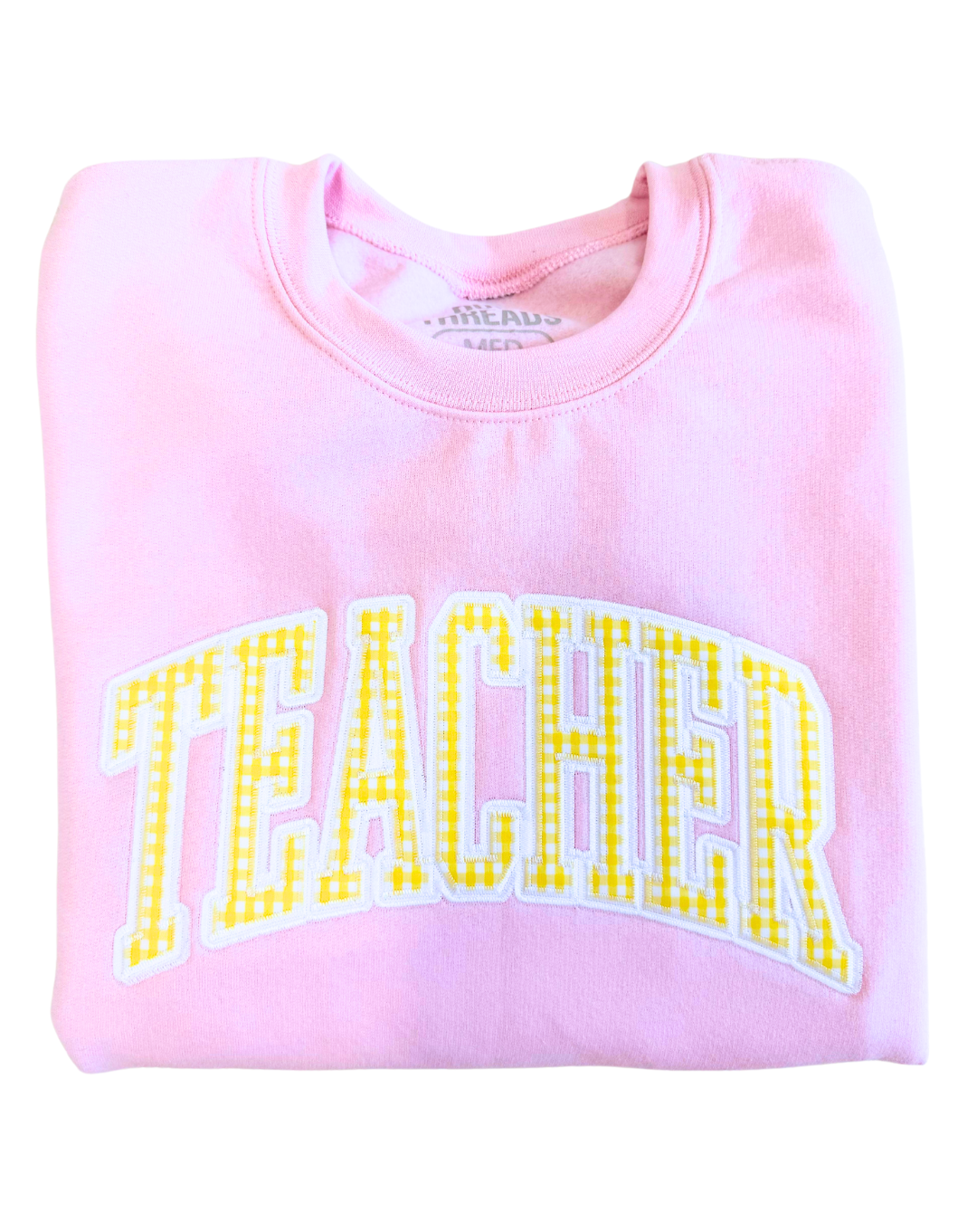 Sugar and Sun Custom Appliqué Embroidered Sweatshirt