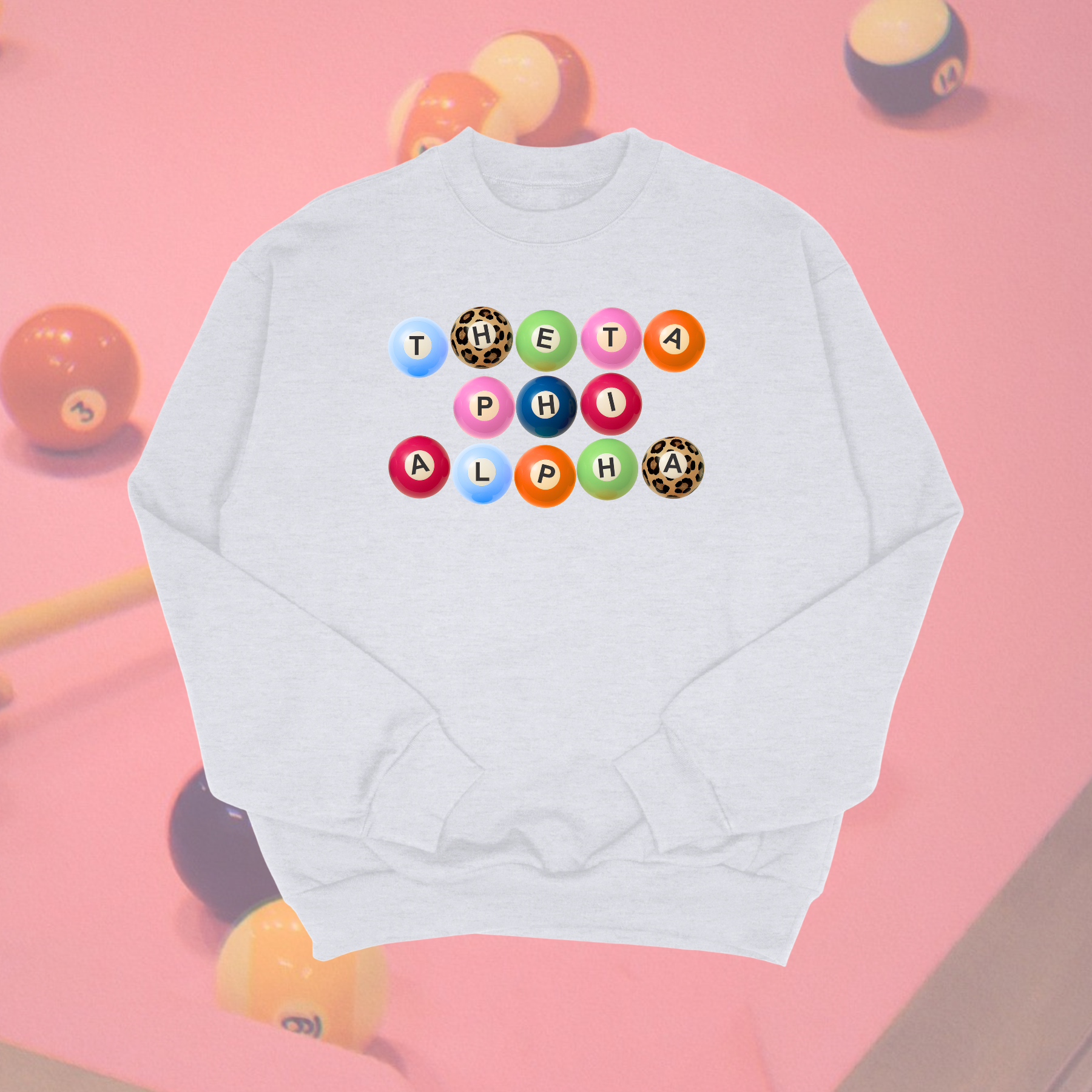 Theta Phi Alpha On Cue Sorority Sweatshirt