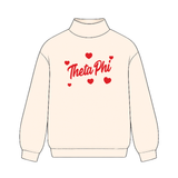 Theta Phi Alpha Sweetie Sorority Mock Neck and Shorts