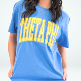 Theta Phi Alpha Varsity Puff Sorority Tee