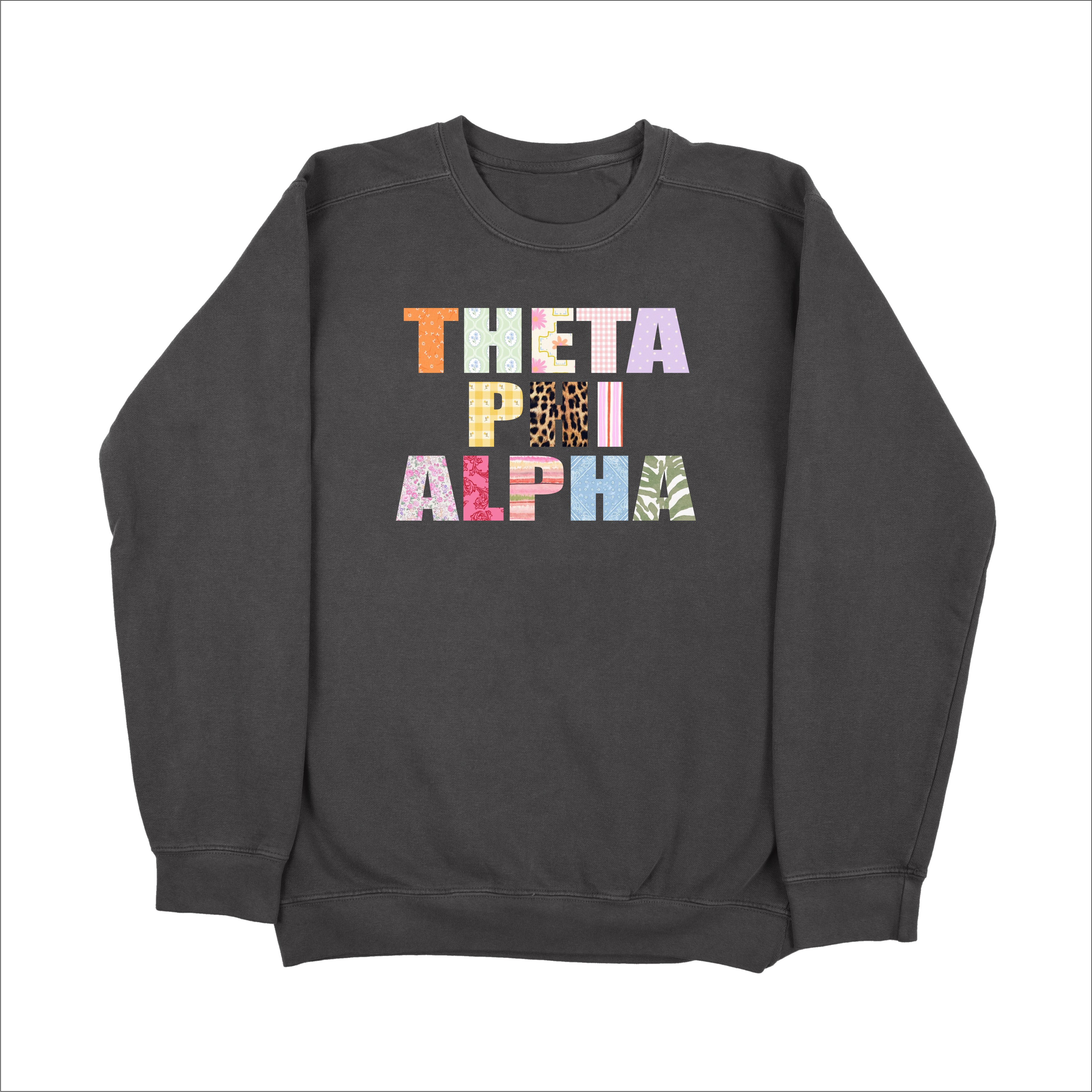 Theta Phi Alpha Scrapbook Sorority Sweatshirt