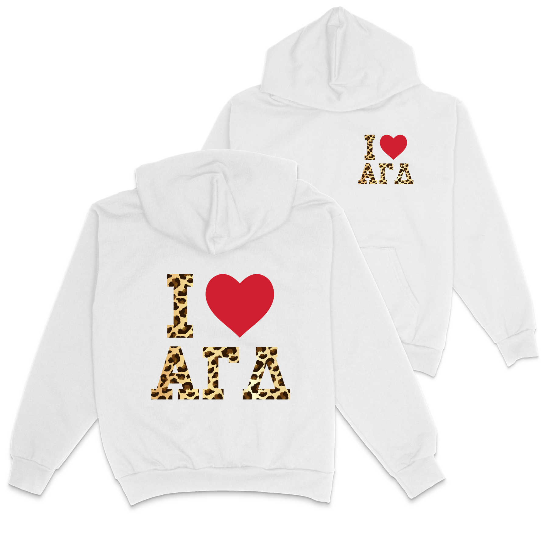 Alpha Gamma Delta Untamed Sorority Hoodie