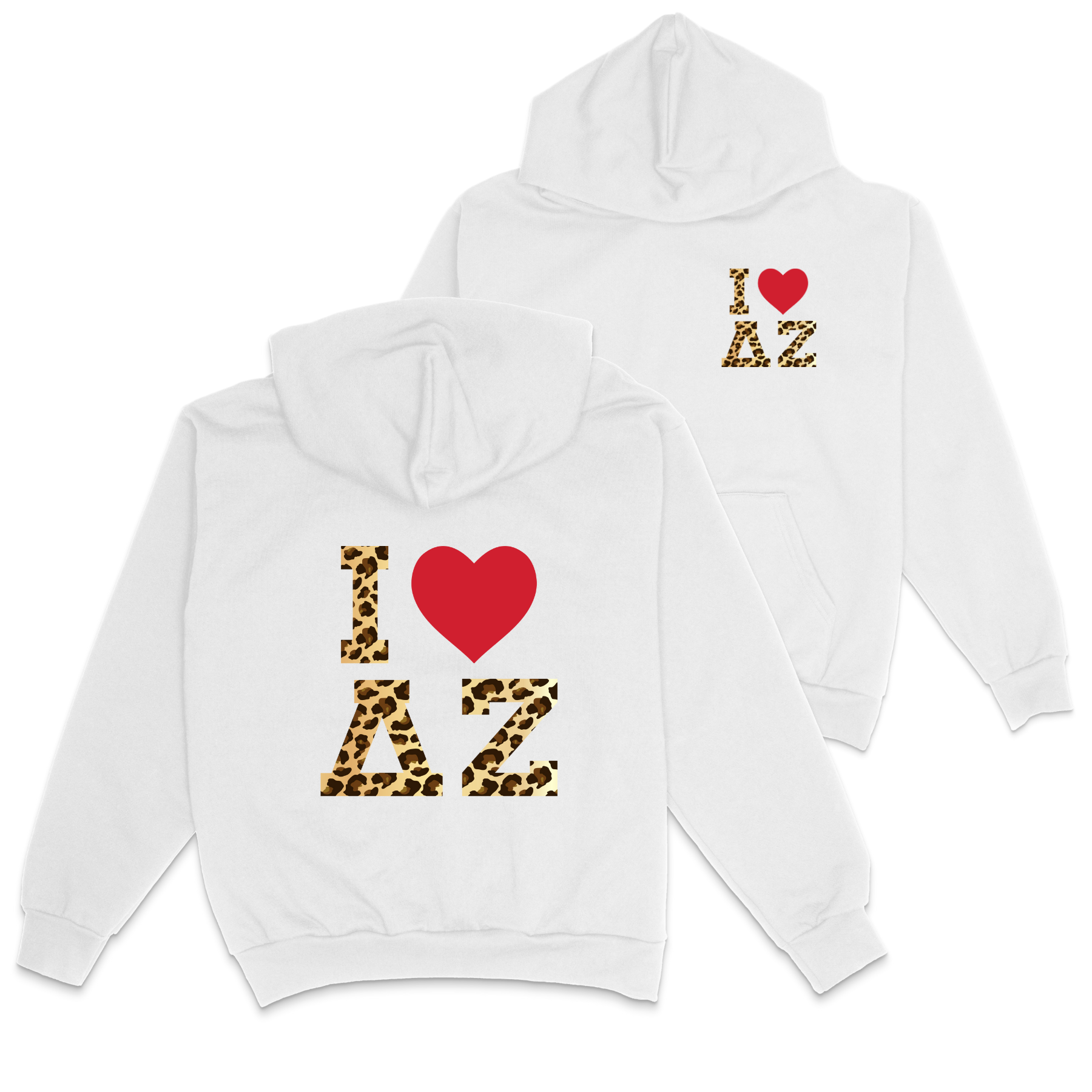 Delta Zeta Untamed Sorority Hoodie