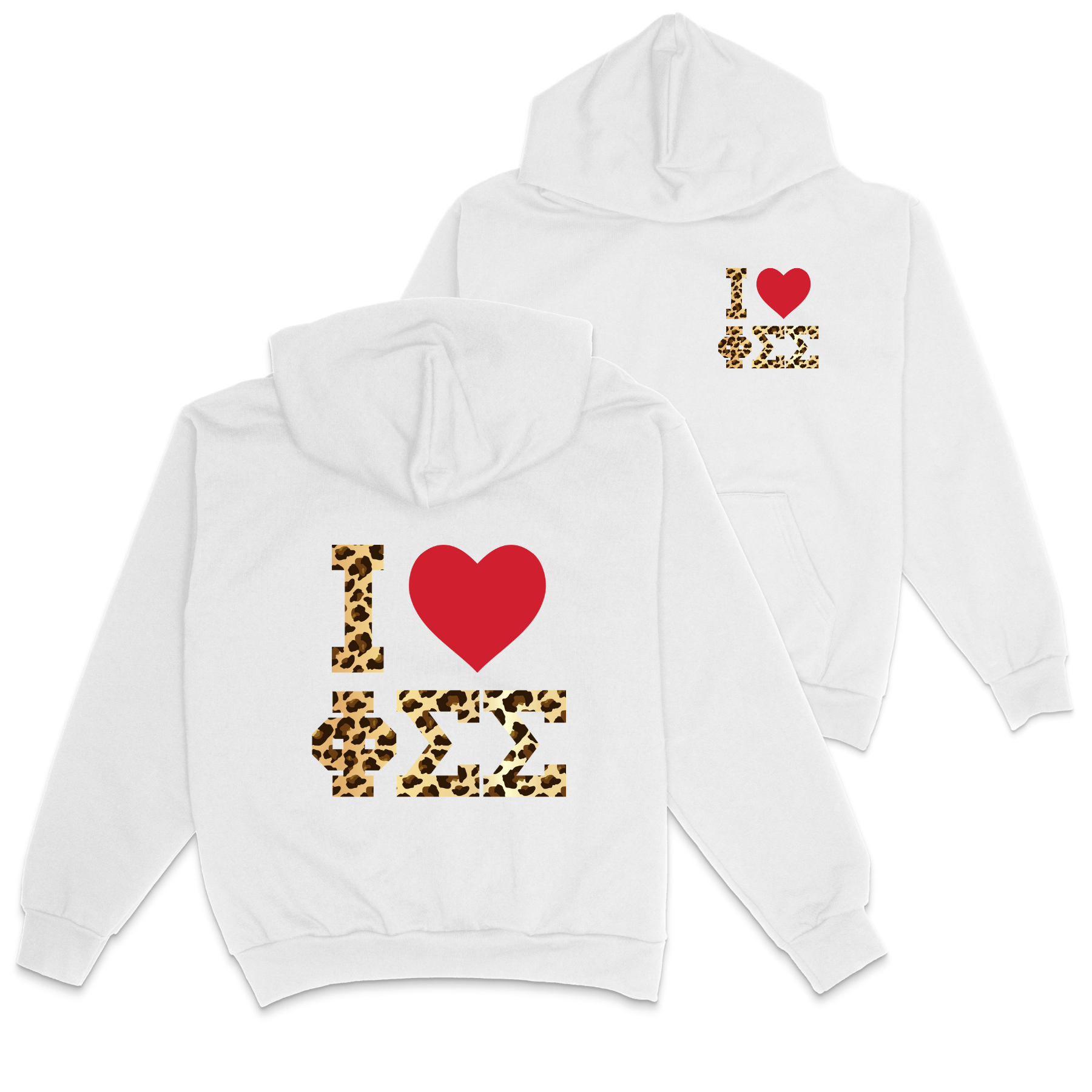 Phi Sigma Sigma Untamed Sorority Hoodie