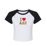 Alpha Delta Pi Untamed Sorority Baby Tee