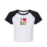 Kappa Kappa Gamma Untamed Sorority Baby Tee