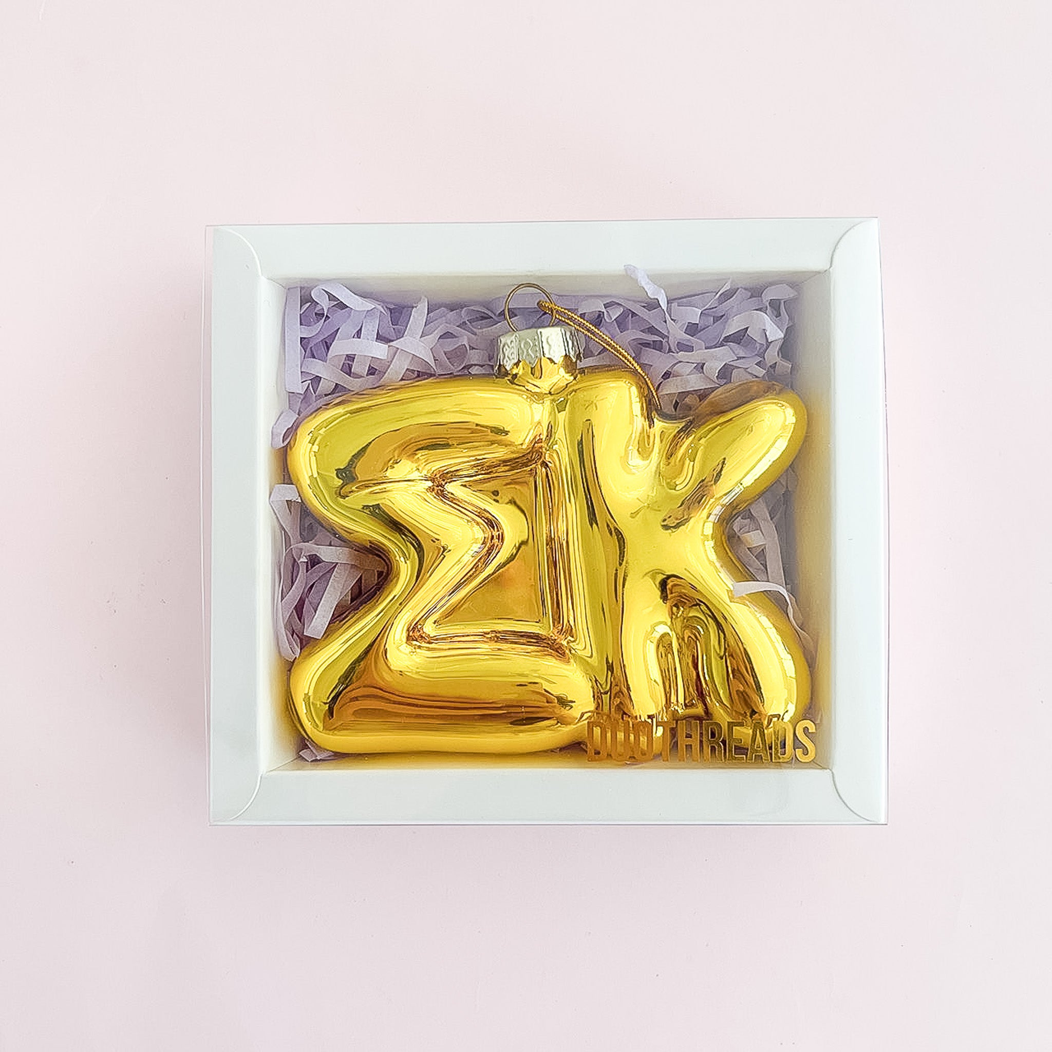 Sigma Kappa Bubble Letter Sorority Ornament