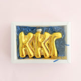 Kappa Kappa Gamma Bubble Letter Sorority Ornament