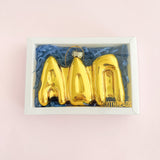 Alpha Delta Pi Gold Bubble Letter Sorority Ornament